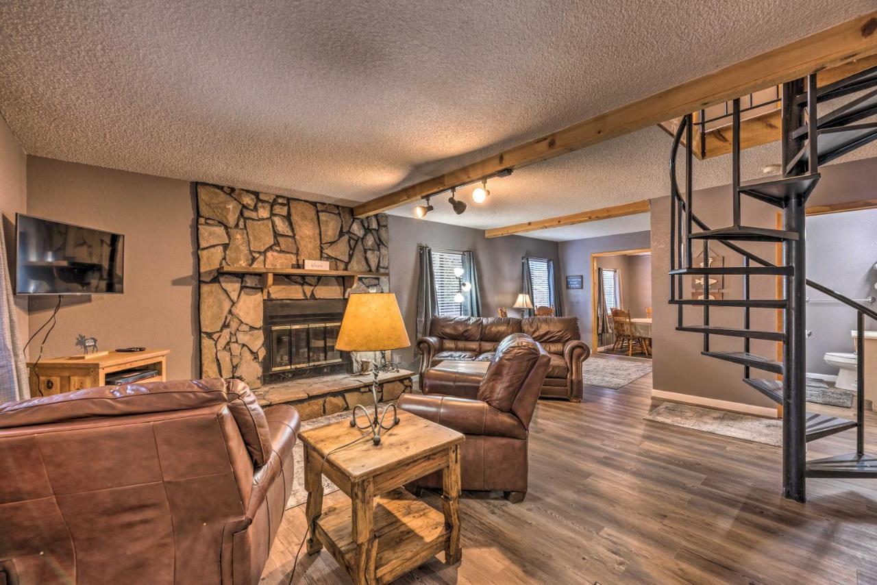 Rustic Ruidoso Cabin With Large Deck And Grill! Esterno foto
