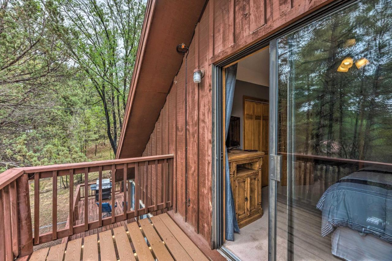 Rustic Ruidoso Cabin With Large Deck And Grill! Esterno foto